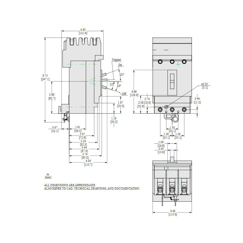 HGA36150U31X - Square D - Molded Case Circuit Breakers