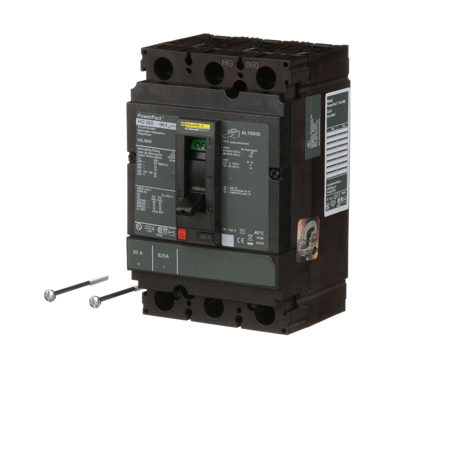 HGL36050 - Square D - Molded Case Circuit Breaker