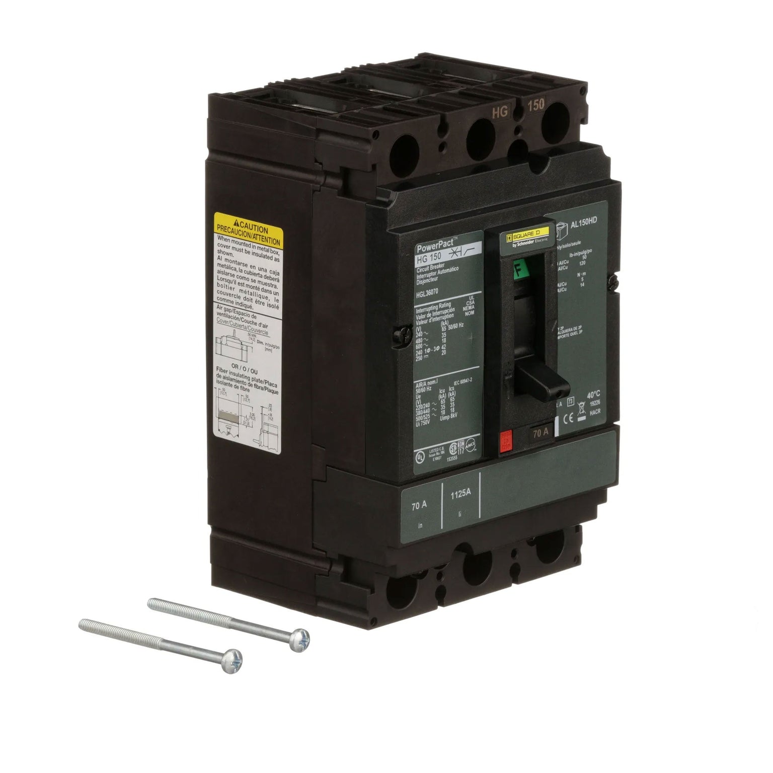 HGL36070 - Square D - Molded Case Circuit Breaker