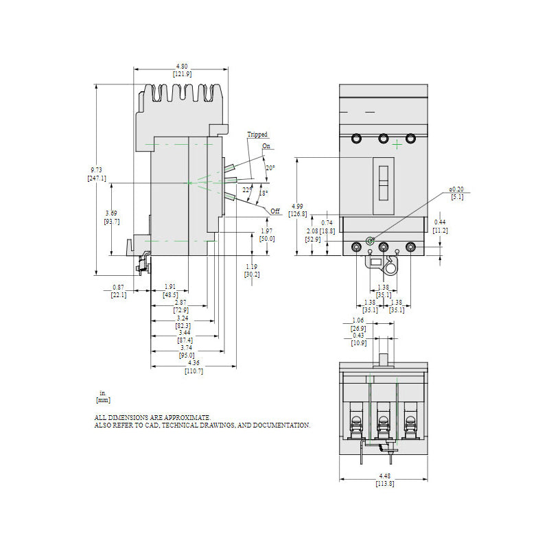 HJA36015 - Square D - Molded Case Circuit Breaker