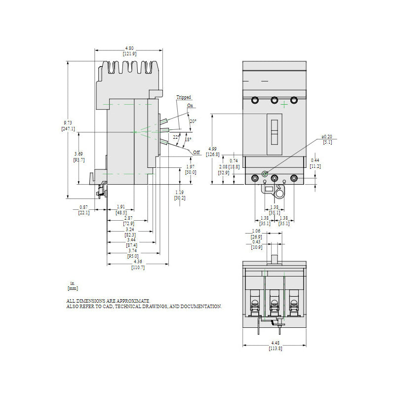 HJA36040 - Square D - Molded Case Circuit Breaker