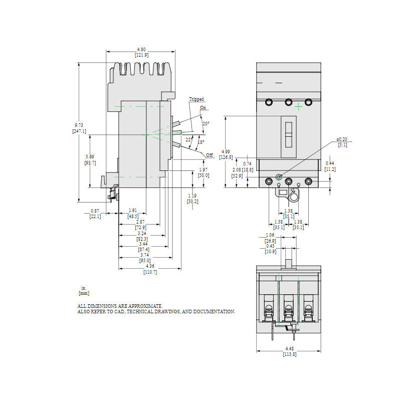 HJA36045 - Square D - Molded Case Circuit Breaker