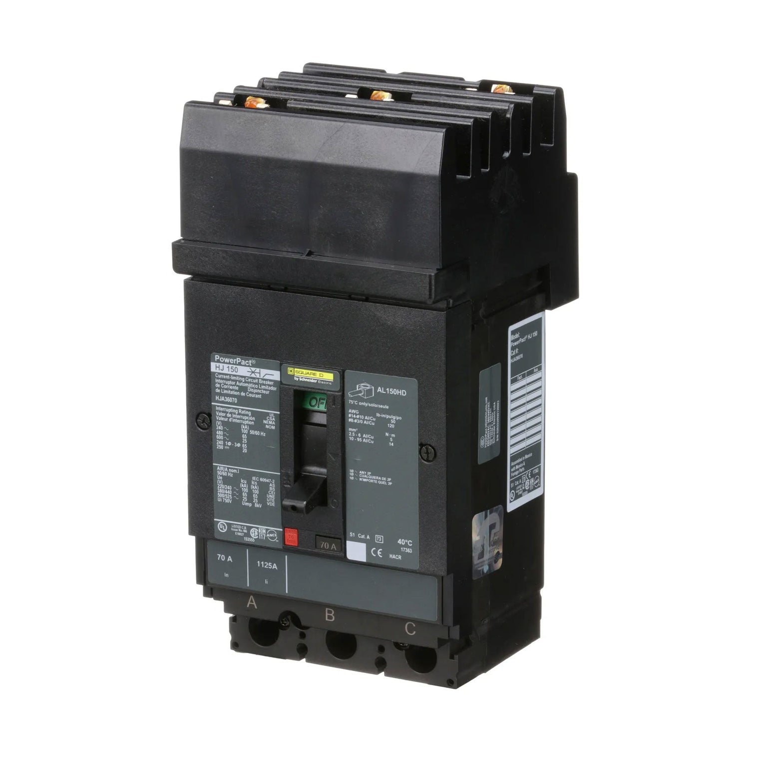 HJA36070 - Square D - Molded Case Circuit Breaker