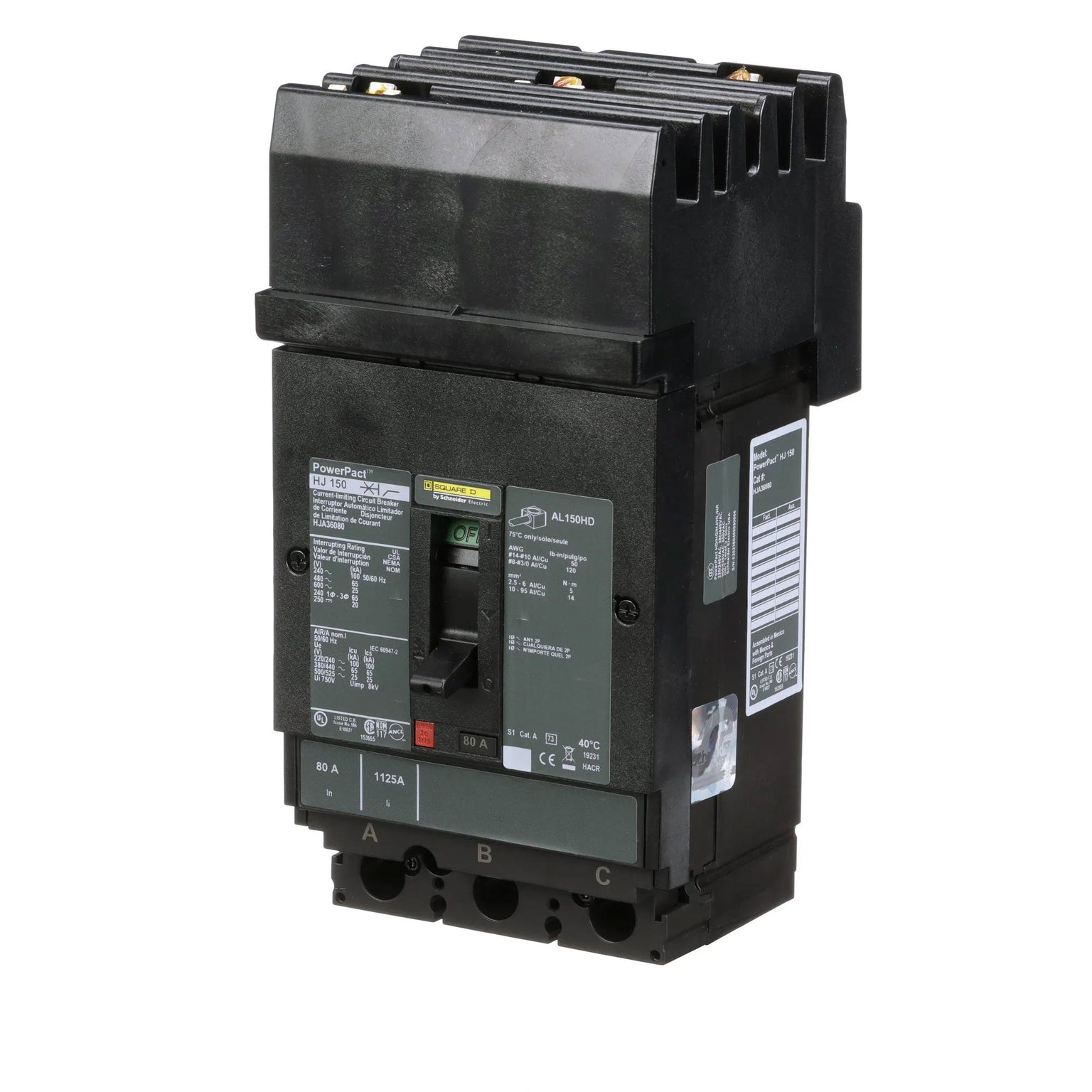 HJA36080 - Square D - Molded Case Circuit Breaker