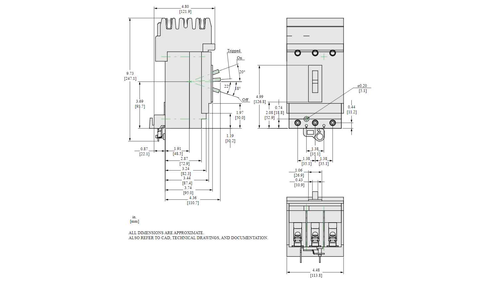 HJA36100U43X - Square D - Molded Case Circuit Breaker
