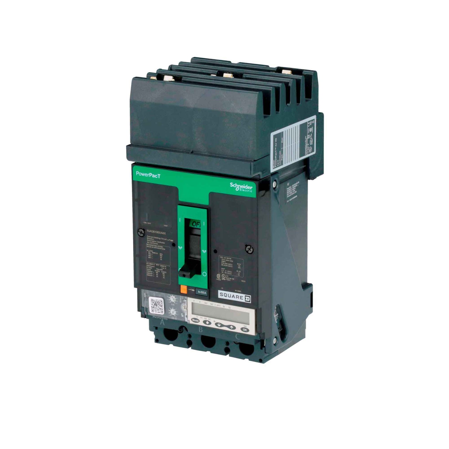 HJA36100U44X - Square D - Molded Case Circuit Breakers