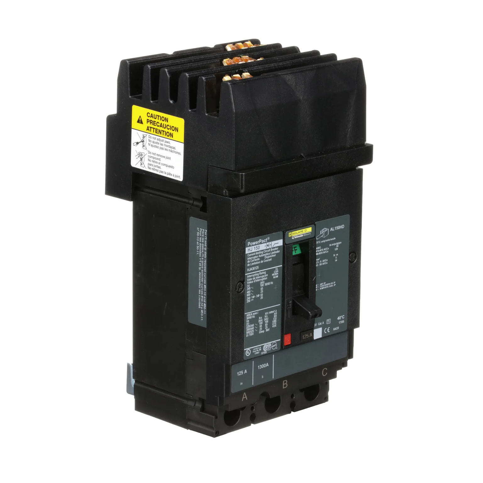 HJA36125 - Square D - Molded Case Circuit Breaker