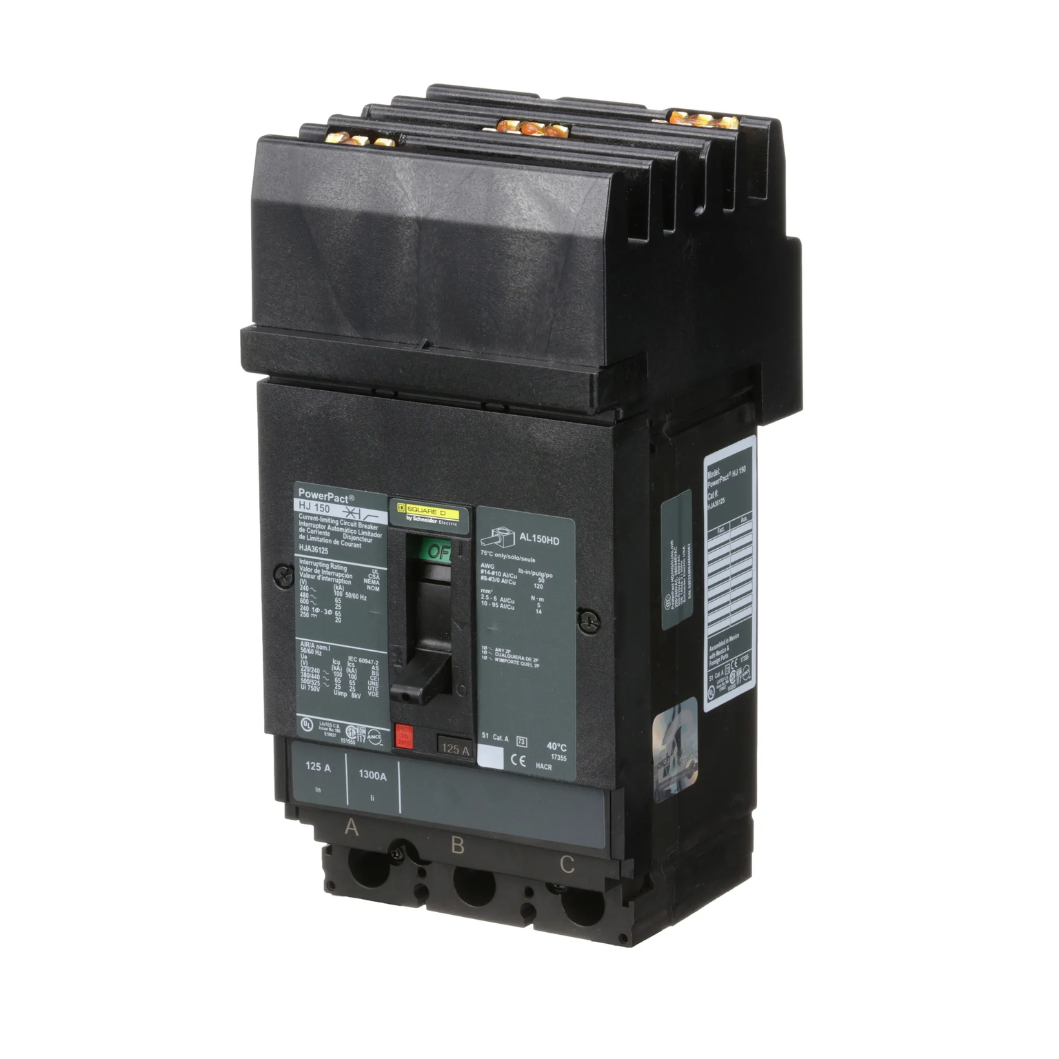 HJA36125 - Square D - Molded Case Circuit Breaker