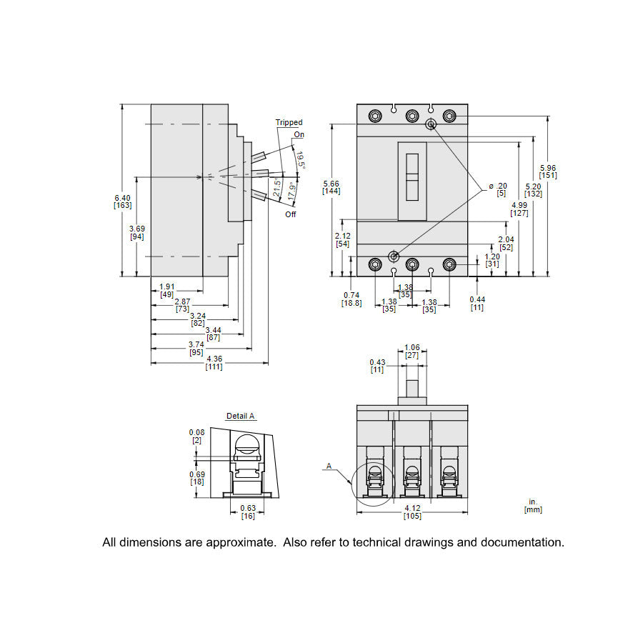 HJL36015 - Square D - Molded Case Circuit Breaker