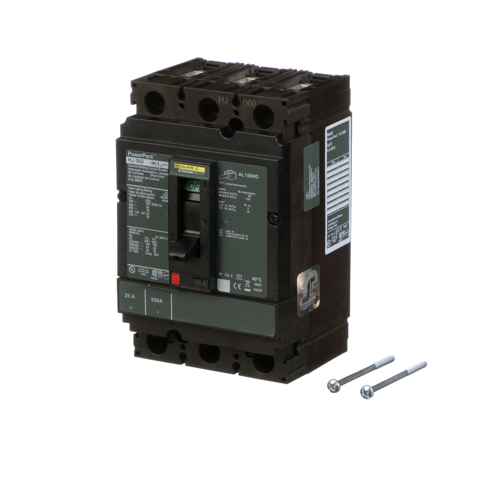 HJL36025 - Square D - Molded Case Circuit Breaker