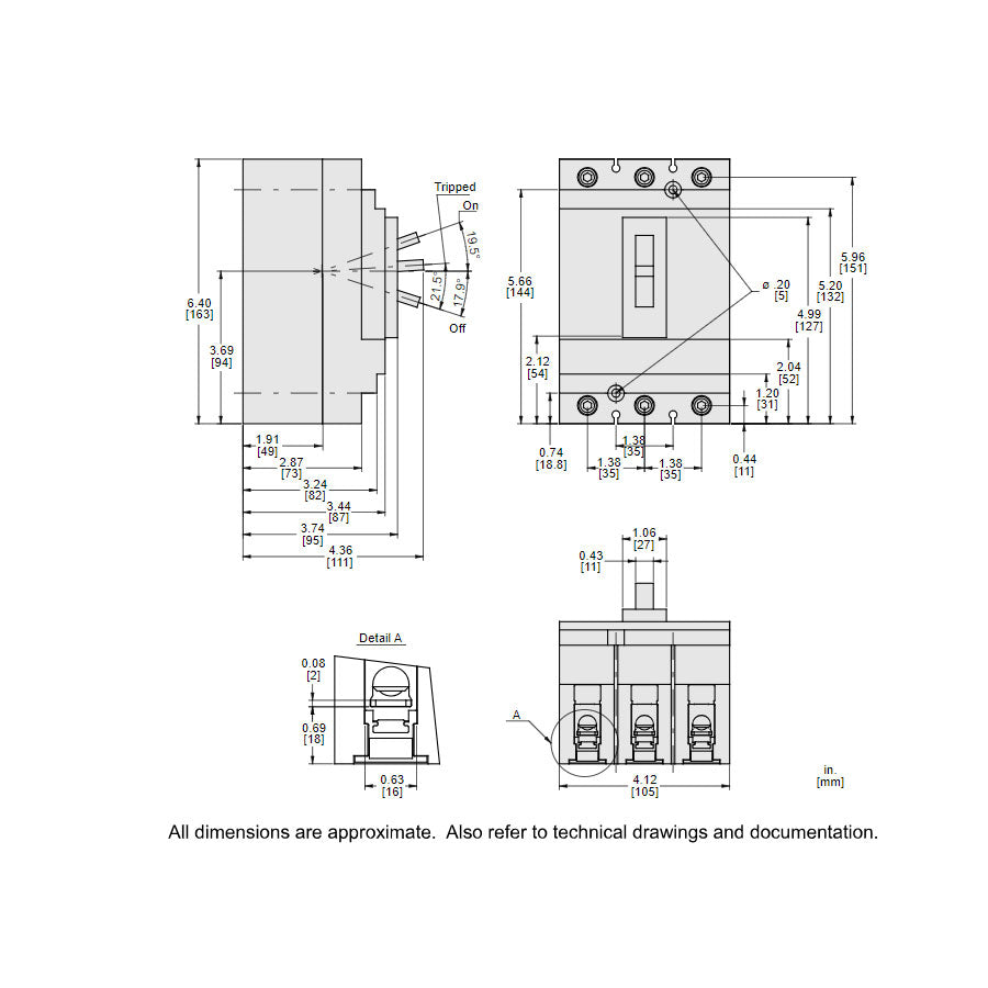 HJL36025 - Square D - Molded Case Circuit Breaker