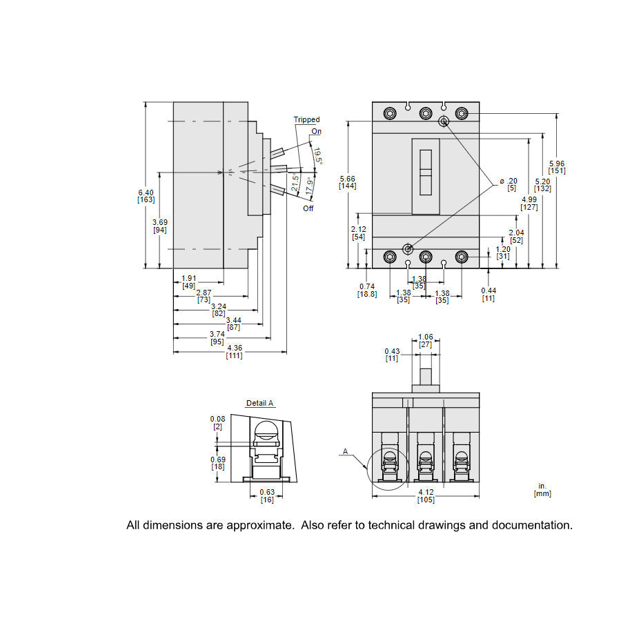 HJL36040 - Square D - Molded Case Circuit Breaker