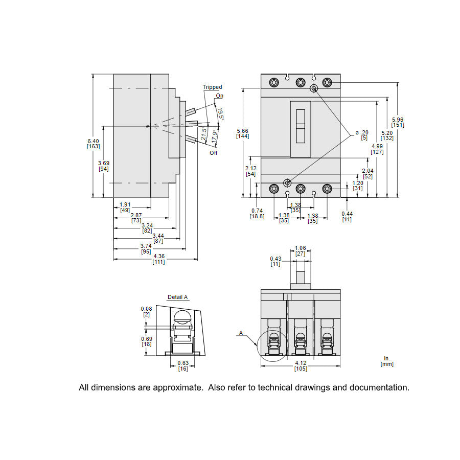 HJL36045 - Square D - Molded Case Circuit Breaker