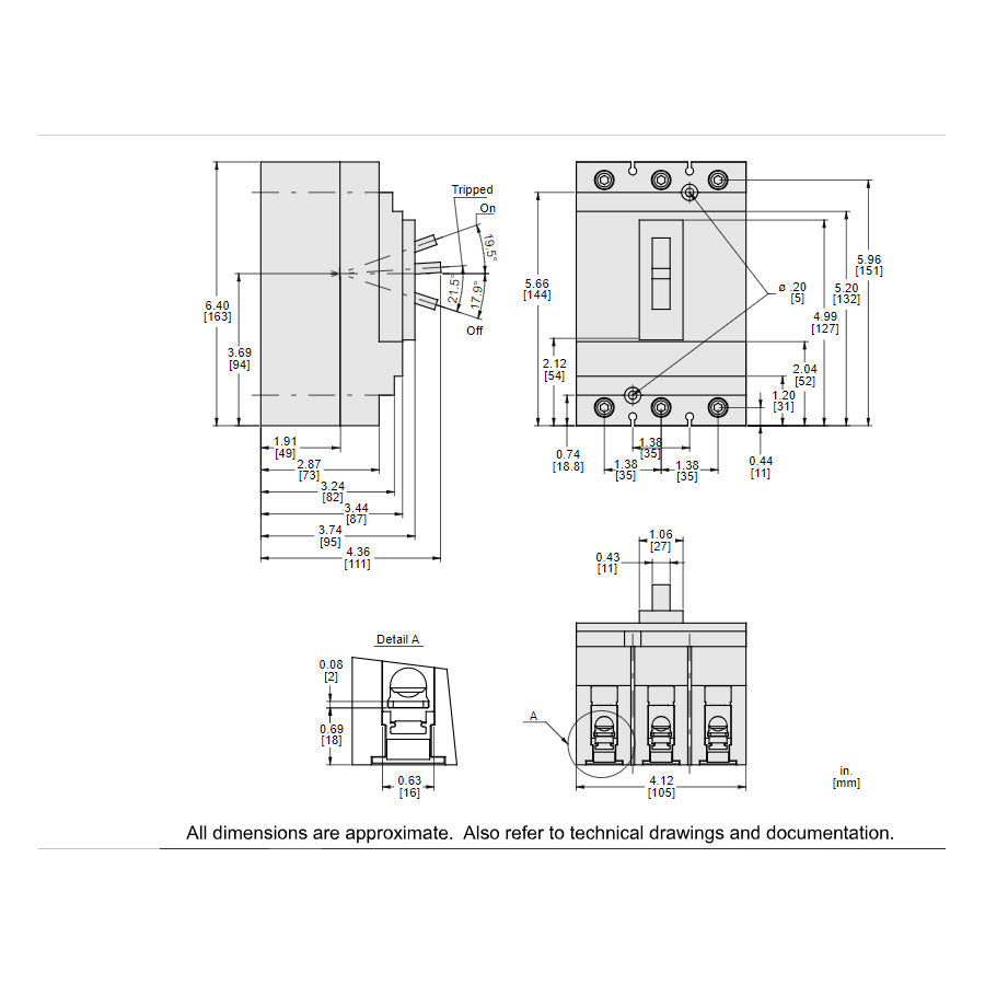 HJL36100 - Square D - Molded Case Circuit Breaker