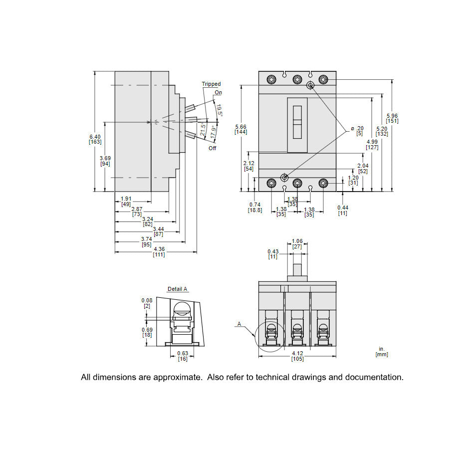 HJL36150 - Square D - Molded Case Circuit Breaker