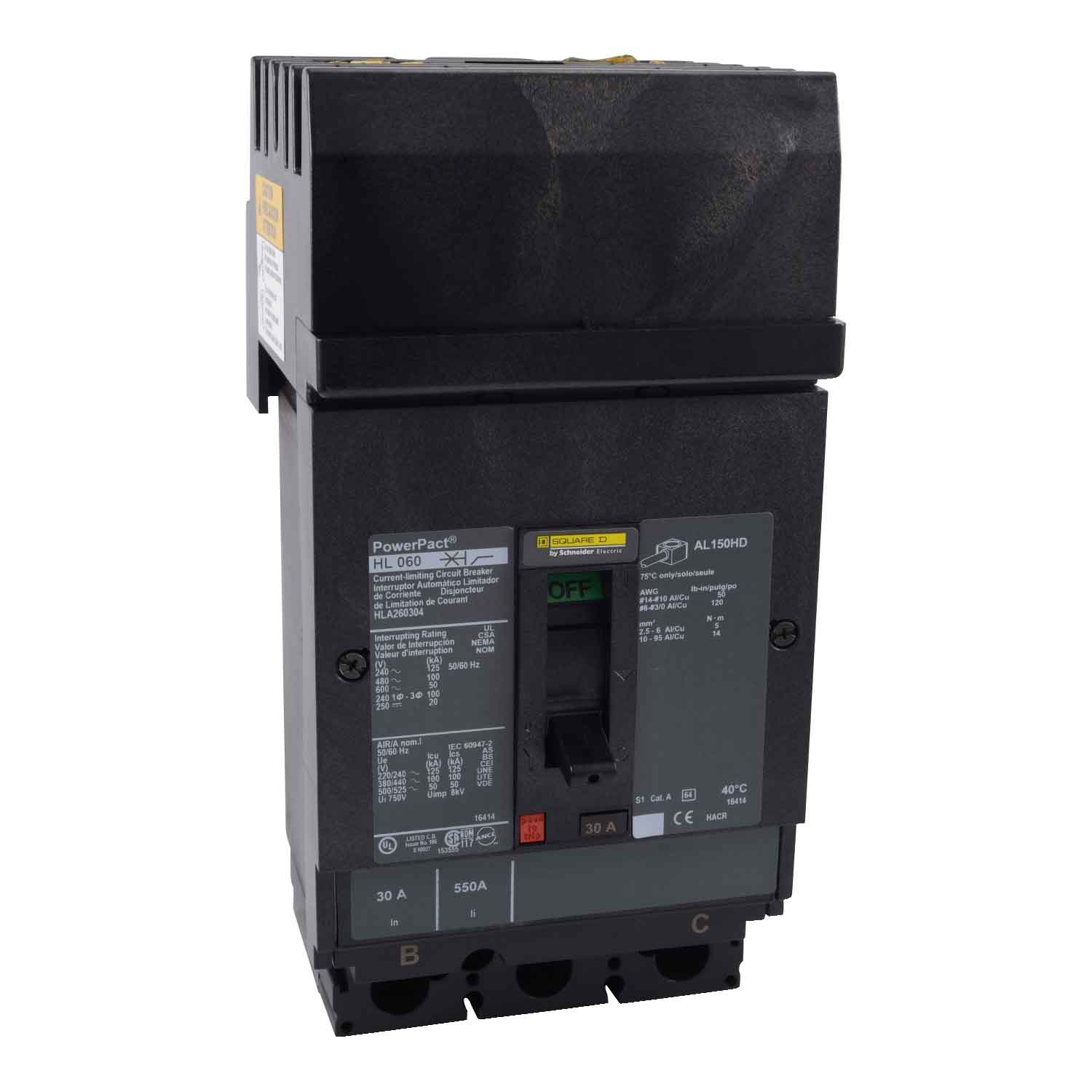 HLA36025 - Square D - Molded Case
 Circuit Breakers