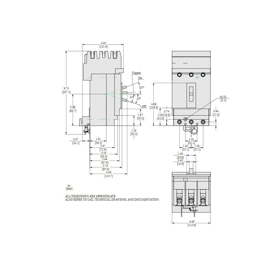 HLA36030 - Square D - Molded Case Circuit Breaker