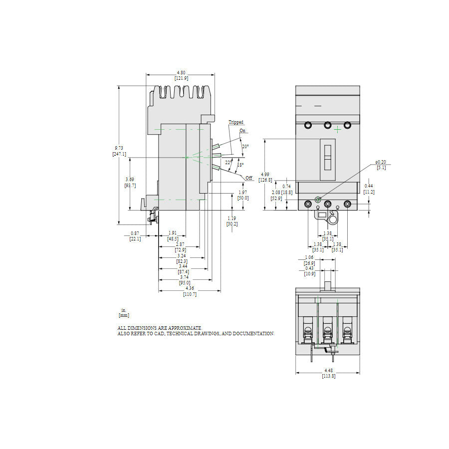 HLA36090 - Square D - Molded Case Circuit Breaker