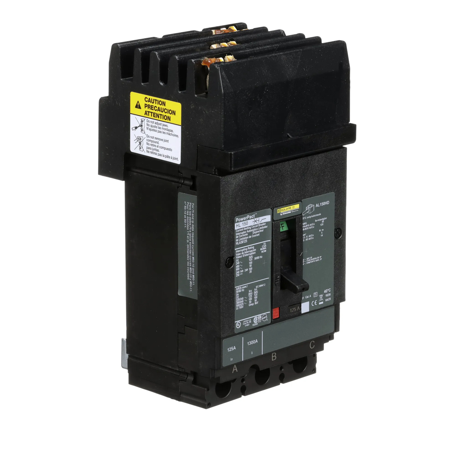 HLA36125 - Square D - Molded Case Circuit Breaker