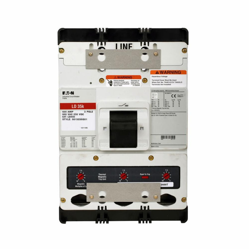 HLD3600 - Eaton - Molded Case Circuit Breaker