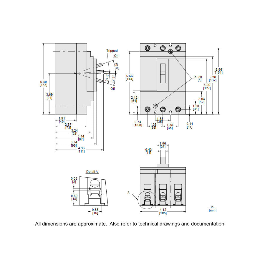 HLL36070 - Square D - Molded Case Circuit Breaker