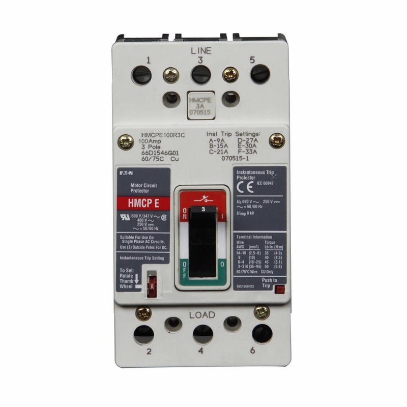 HMCPE100R3C - Eaton - Molded Case Circuit Breaker