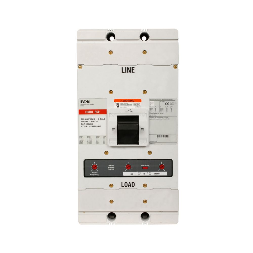 HMDLB3600 - Eaton - Molded Case Circuit Breaker