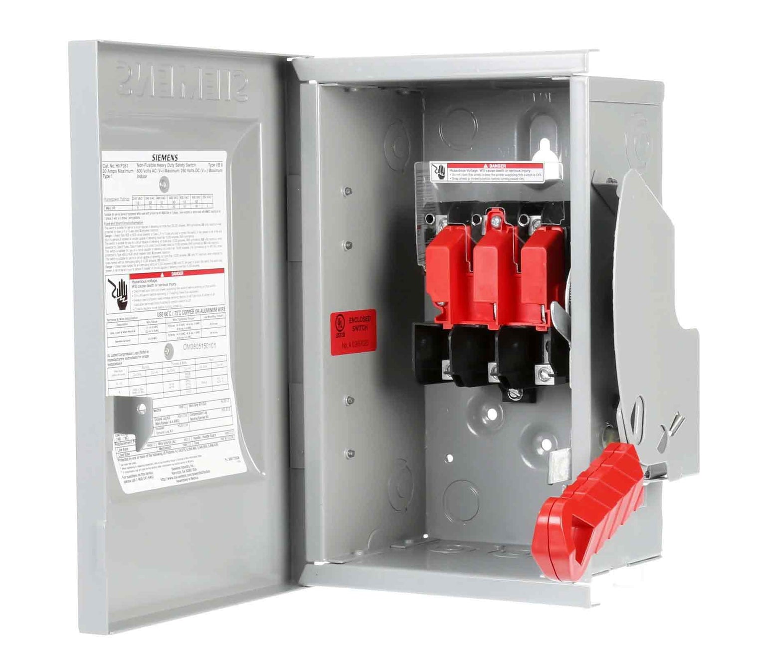 HNFC361 - Siemens - 30 Amp Disconnect Safety Switches