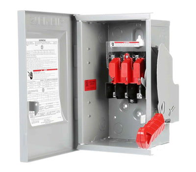 HNF361 - Siemens 30 Amp 3 Pole 600 Volt Disconnect Safety Switches