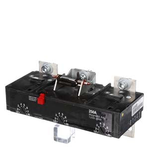 JD63T250 - Siemens 250 Amp 3 Pole 600 Volt Molded Case Circuit Breaker Trip Unit