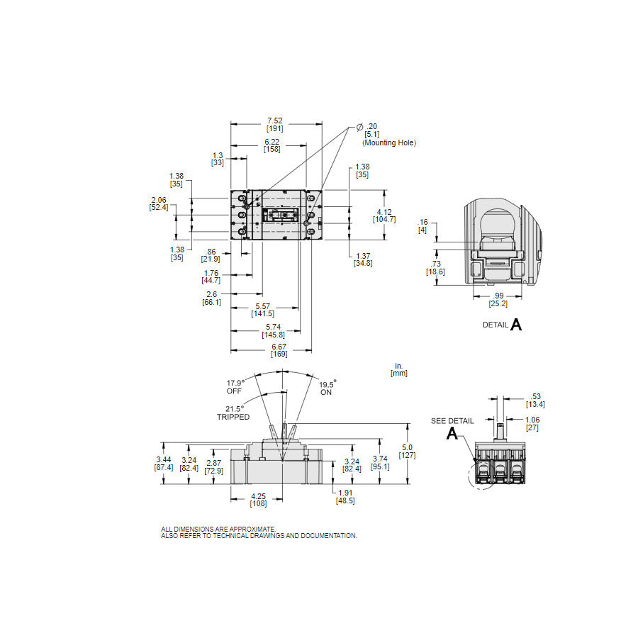 JDL36150 - Square D - Molded Case Circuit Breaker