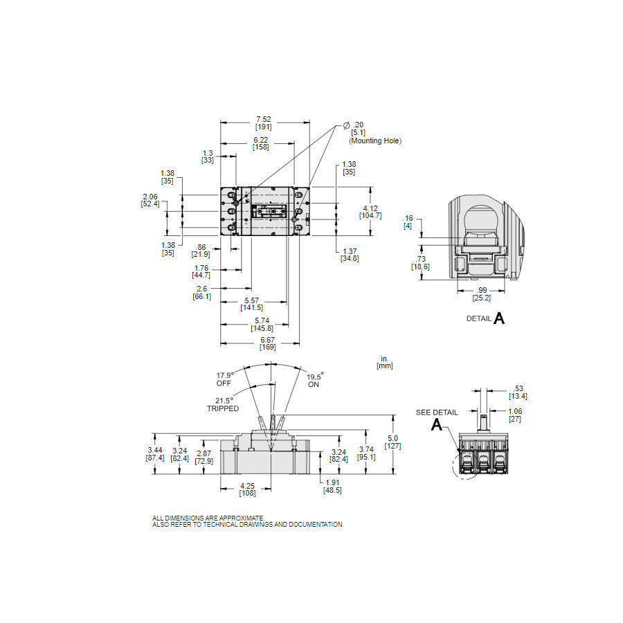 JDL36175 - Square D - Molded Case Circuit Breaker