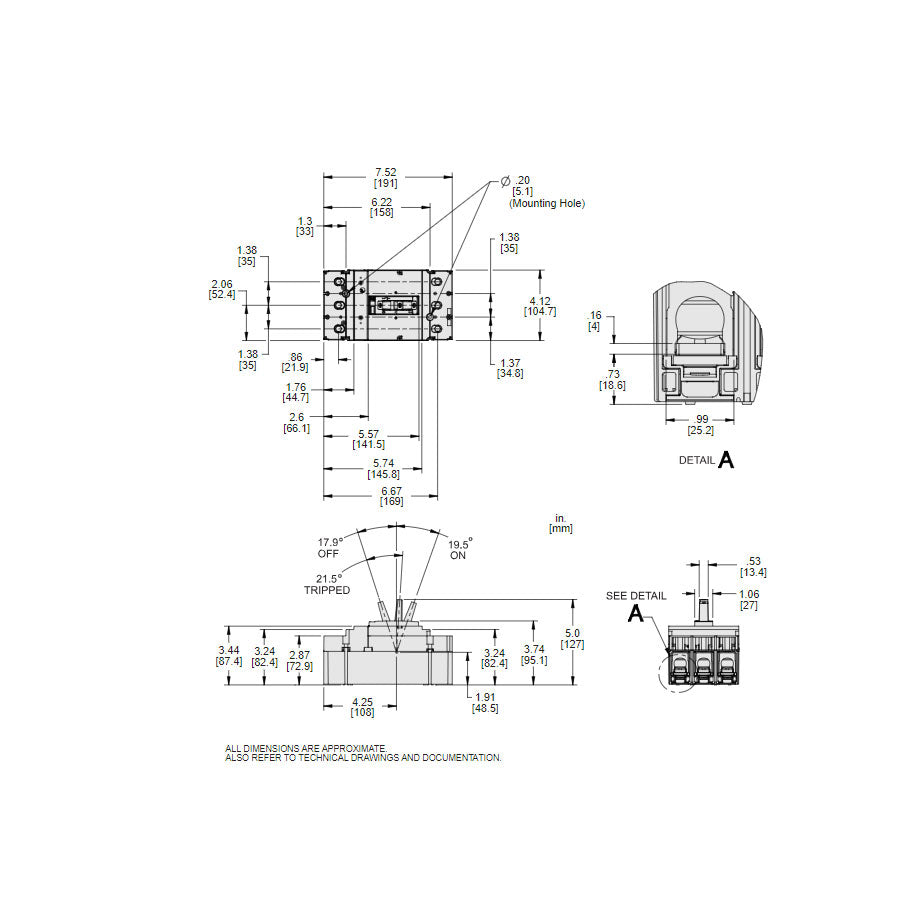 JDL36200 - Square D - Molded Case Circuit Breaker