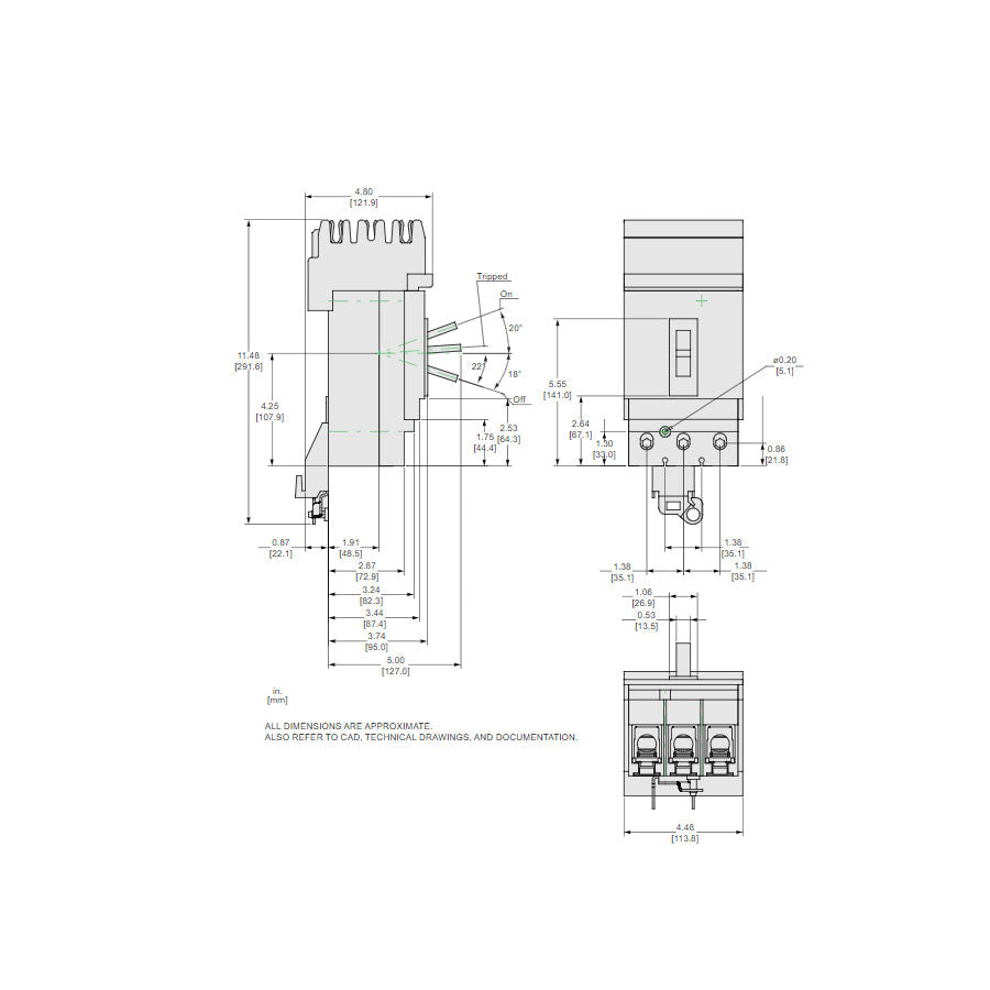 JGA36150 - Square D - Molded Case Circuit Breaker