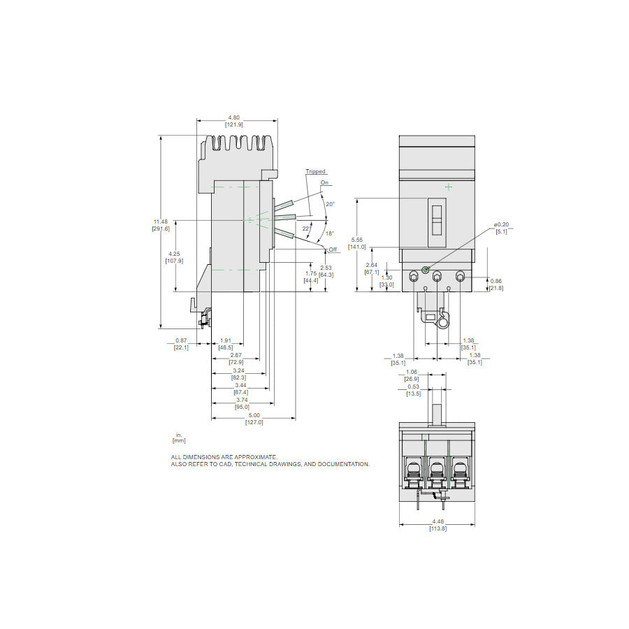 JGA36250 - Square D - Molded Case Circuit Breaker