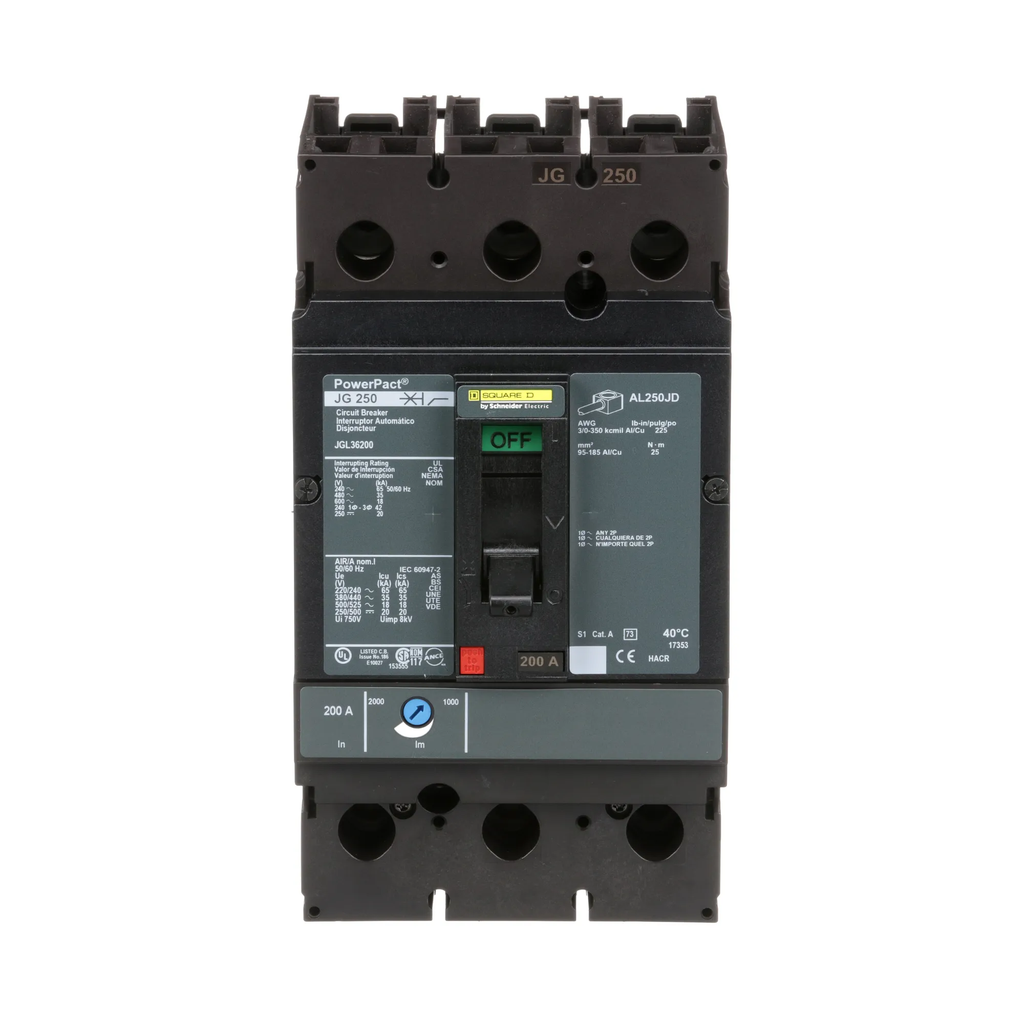 JGL36200 - Square D - Molded Case Circuit Breaker – Canada Breakers