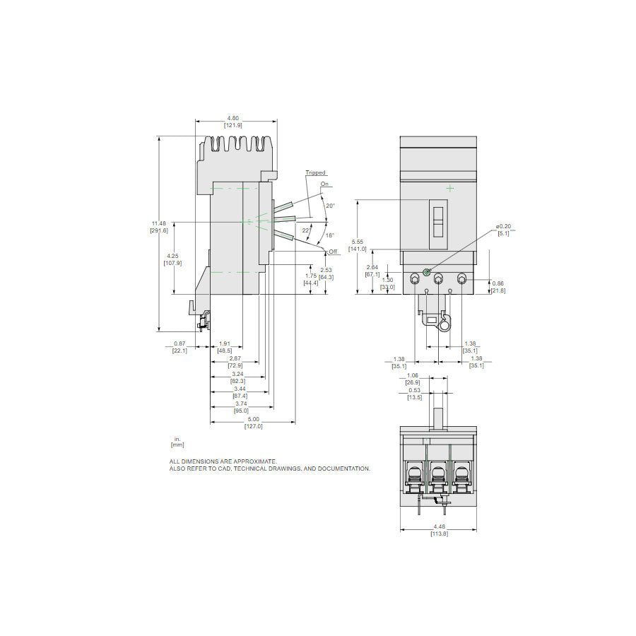 JJA36200YP - Square D - Molded Case Circuit Breakers