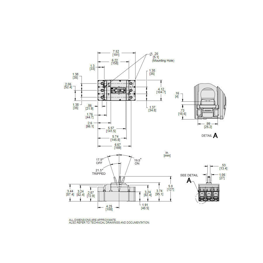 JJL36250M75 - Square D - Molded Case Circuit Breaker