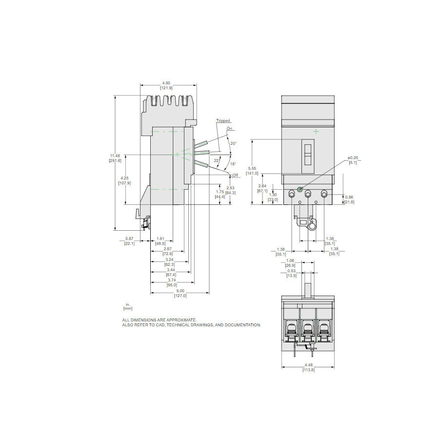 JLA36150 - Square D - Molded Case Circuit Breaker
