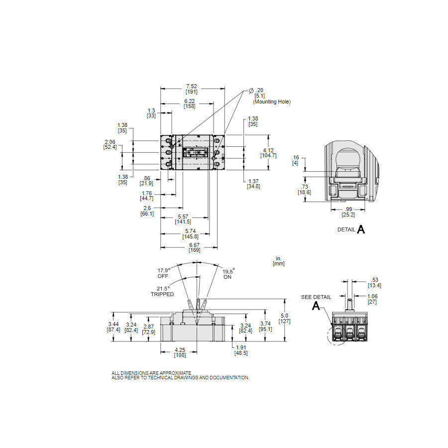 JLL36175 - Square D - Molded Case Circuit Breaker