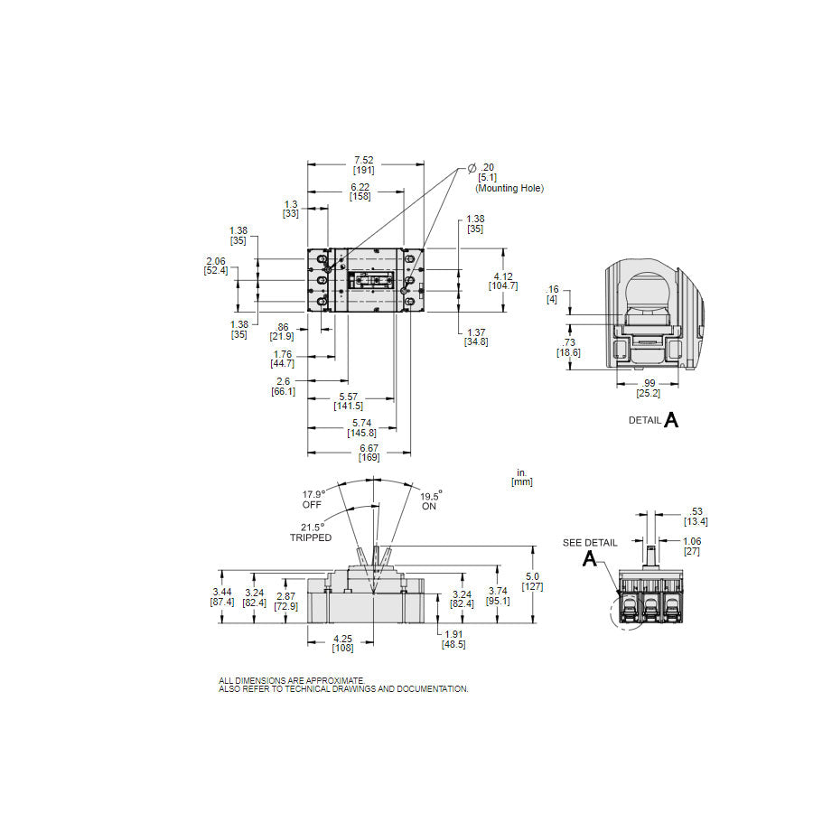 JLL36200 - Square D - Molded Case Circuit Breaker