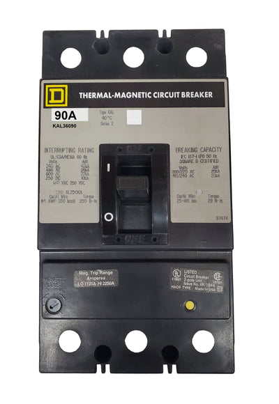 KAL36090 - Square D - Molded Case Circuit Breaker