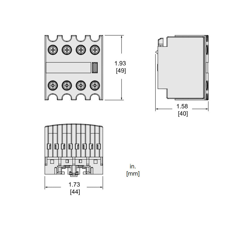 LADN13 - Square D - Auxiliary Contact Block