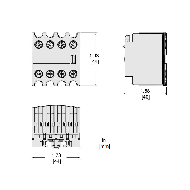 Ladn22 R LADN22 - Square D - Auxiliary Contact Block – Canada Breakers