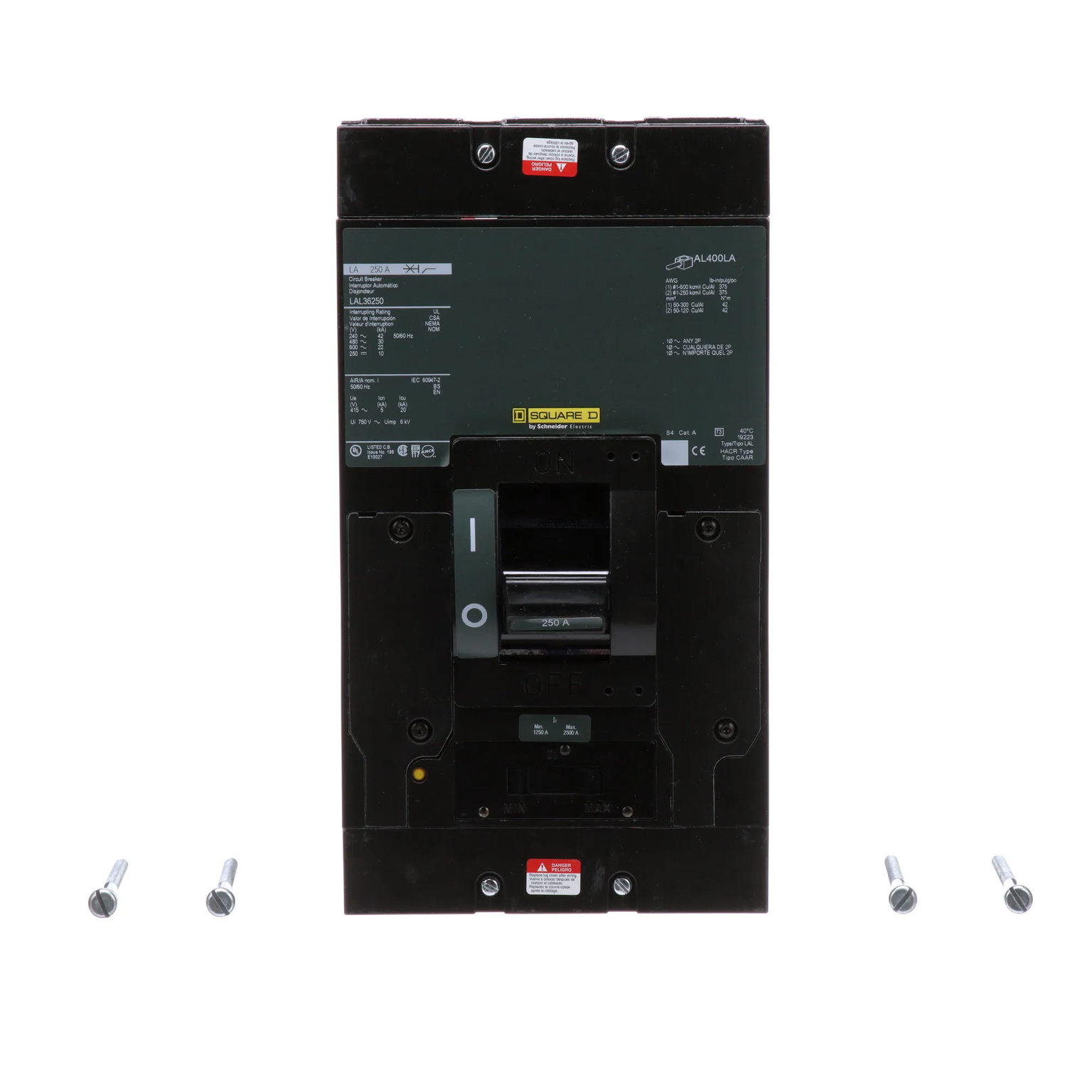 LAL36250 - Square D - Molded Case Circuit Breaker