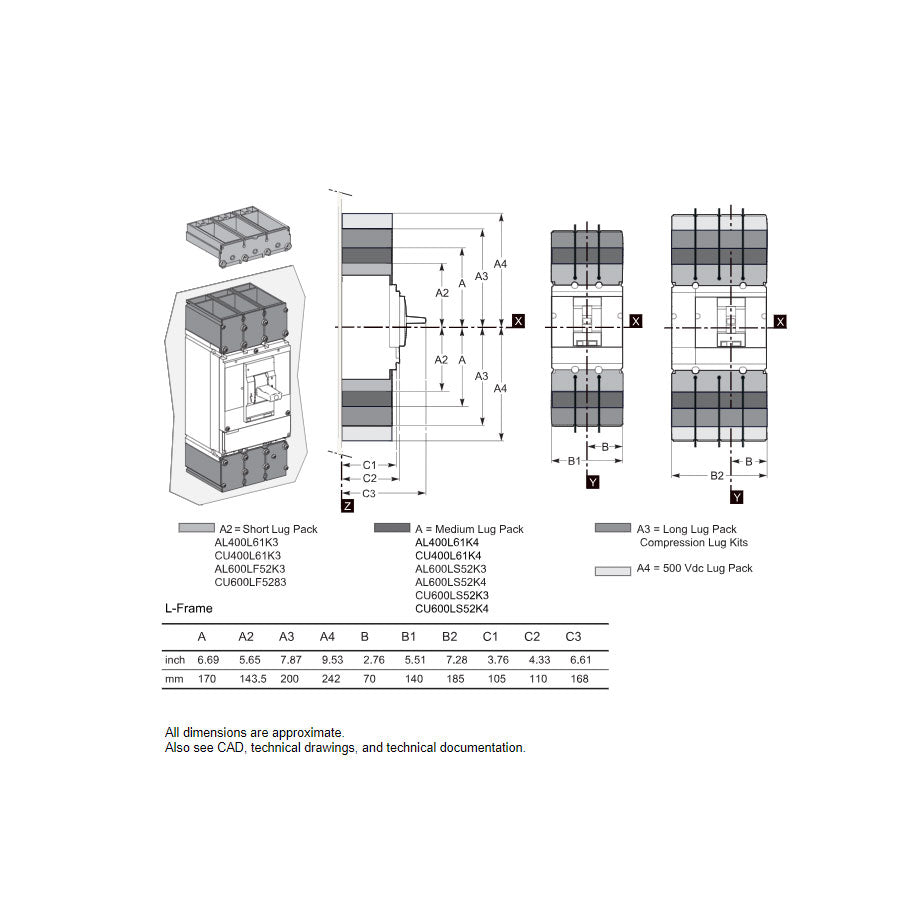 LJL36600U31X - Square D - Molded Case Circuit Breaker