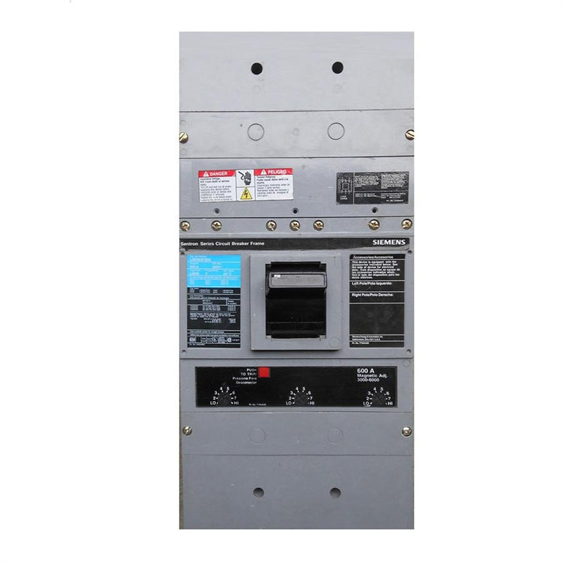 LMXD63S800A - Siemens 800 Amp 3 Pole 600 Volt Bolt-On Molded Case Circuit Breaker