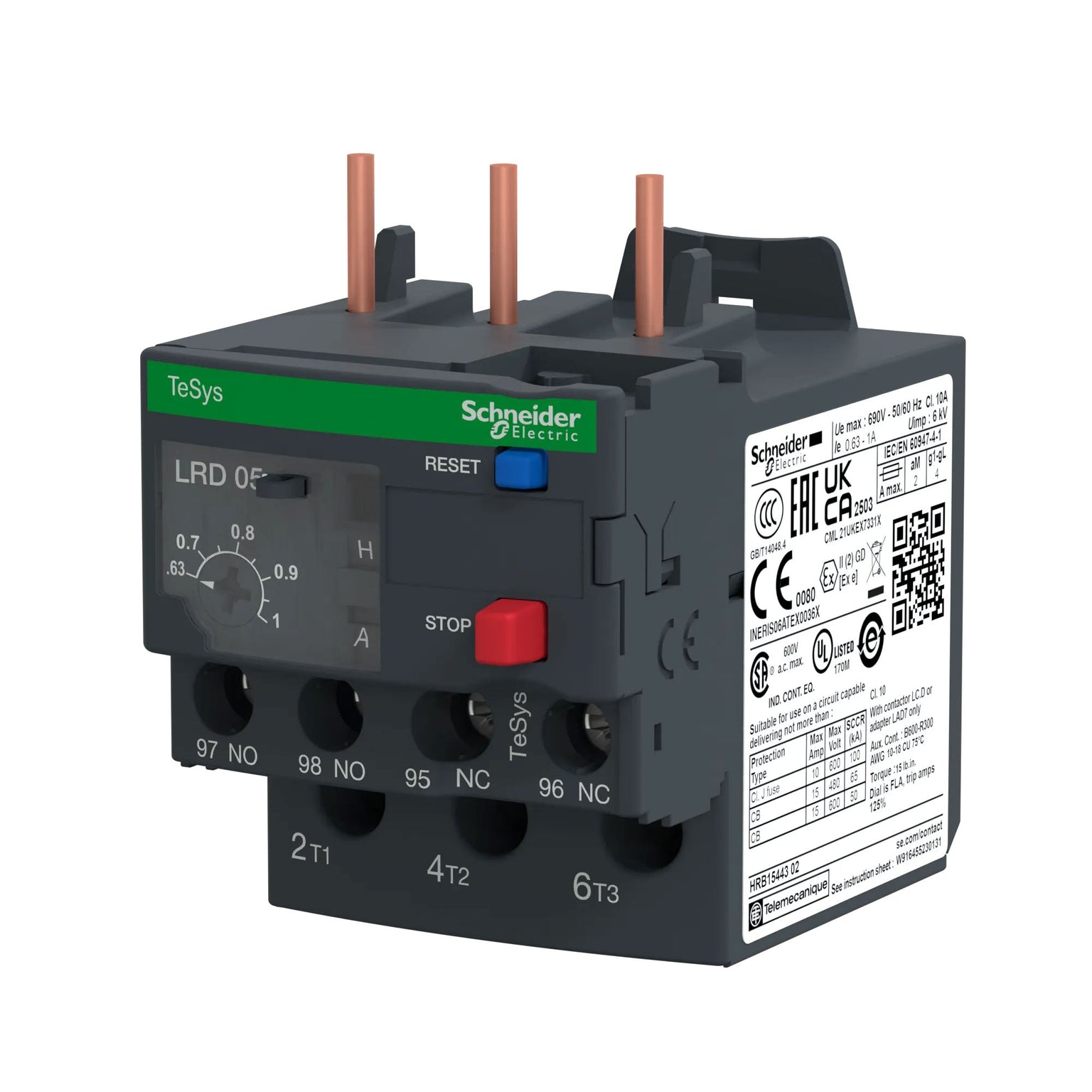 LRD05 - Square D - Overload Relay