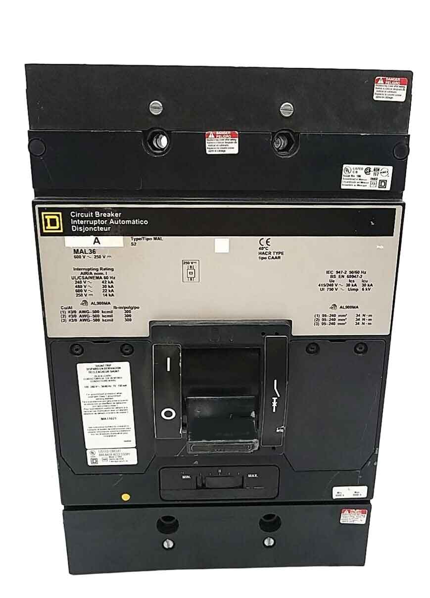 MAL36700 - Square D - Molded Case Circuit Breakers