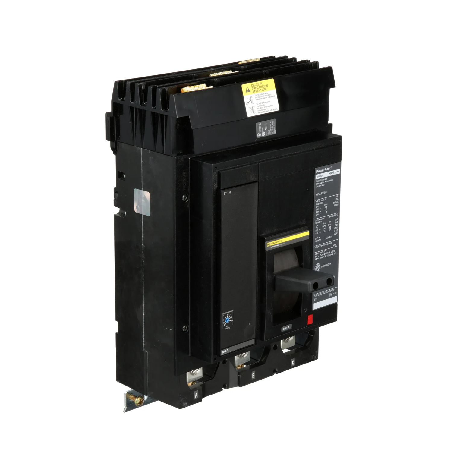 MGA36800 - Square D - Molded Case Circuit Breaker